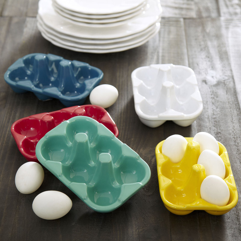 Birch Lane™ Ceramic Egg Carton & Reviews Wayfair